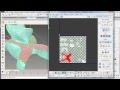 3ds max: Using Different Unwrap UVW Methods to Prepare a Complex Surface for Texture Mapping