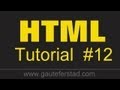 HTML Tutorial 12 Creating Bookmarks – Using a table of contents to link within the same page