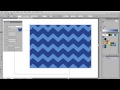 Illustrator Tutorial: Easy Chevron Pattern (CS6 and earlier)