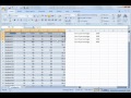 Excel 2007 Tutorial 25:  Q&A