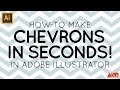 Adobe Illustrator Tutorial: Make a Chevron in Seconds!