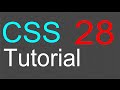 CSS Tutorial for Beginners – 28 – Add content page and reuse some of our CSS classes